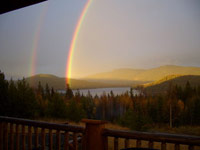 Doppelter Regenbogen