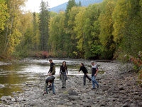 Der Canim-River-Trail