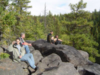 Der Canim-River-Trail