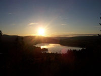 Sonnenaufgang am Grillhouse