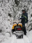 Snowmobiling